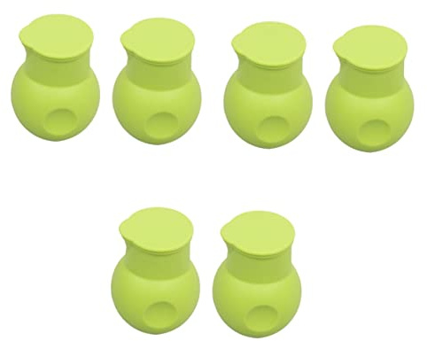 DOITOOL 6pcs Microwave Melt Pot Silicone Baking Pouring Tool Double Boiler for Chocolate Making