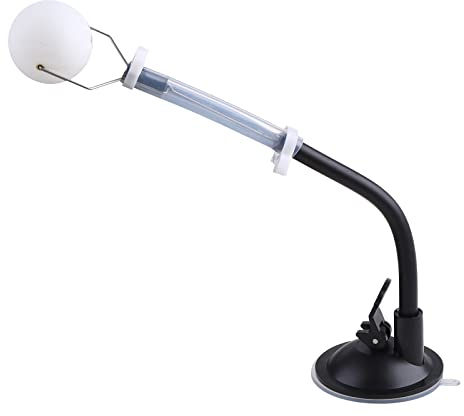 LUOFANG Tischsauger Typ Tischtennistrainer Pingpong Ball Trainingsgerät Rapid Rebound Tennis Roboter für Indoor Outdoor