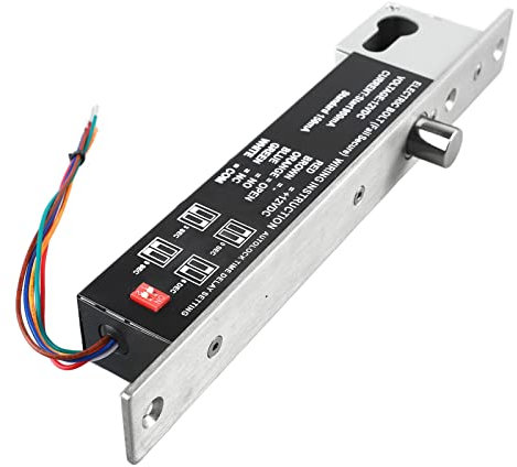Elektrisches Riegelschloss, Schutzschaltung, einfaches Platten-Design, elektrischer Einsteckbolzen, Signalausgang, störungsfrei, präzise für Glastüren