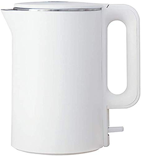 Bouilloire électrique à ébullition silencieuse, bouilloire électrique en acier inoxydable, bouilloire électrique sans fil de 1,8 l, arrêt automatique et amp;Protection contre l'ébullition à sec en