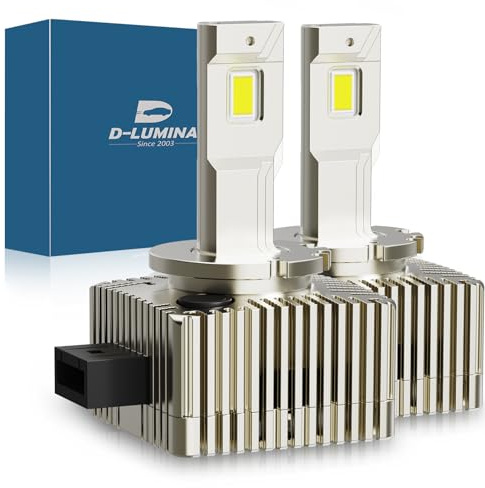 D-Lumina D1S D1R LED Lampadine LED per auto a prova di errore 100% Canbus 130W 26000LM Sostituisci lampadine allo xeno HID OEM Plug and Play - 2 lampade