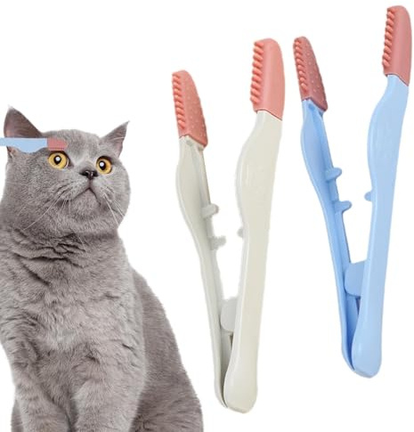 Détachant des larmes pour chiens - Brosse de nettoyage pour les yeux de chien, peigne pour les yeux de chien, brosse de nettoyage ergonomique pour chat | Brosse détachante de larmes de mucus avec