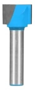 Fresadora de broca inferior for limpieza vástago, cortador carburo CNC, fresado carpintería for herramientas fresa frontal madera, 1/4/5 Uds(8x10x9)