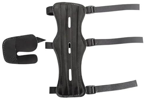 LPATEBCVU Armskydd Arm Arm 1 böjd sammansatt båge läder armskyddsetikett, bågskytte skydd, utrustning, armtillbehör