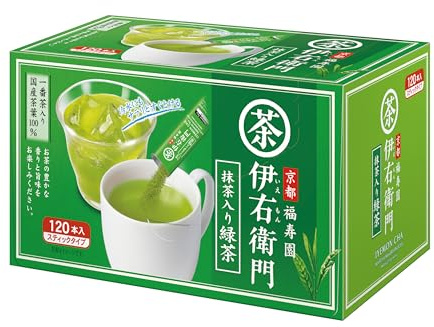 Iemon Instant green tea stick 0.8g × 120P