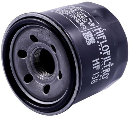 Ölfilter HIFLOFILTRO für Suzuki VS 1400 GLP Intruder erhöhte handlebark2 VX51L 2002 61 PS, 45 kw | Auch kompatibel mit Suzuki GSF 600 Bandit S GN77B, GSR 600 K6, GSF 1200 S Bandit V GV75A, GSX-R 750 K7, SFV 650 A Gladius