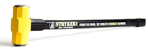 ABC Hammer strykerpro pro1230s 12 Pfund Stahl Fäustel mit 76,2 cm Stahl verstärktes Gummi Griff