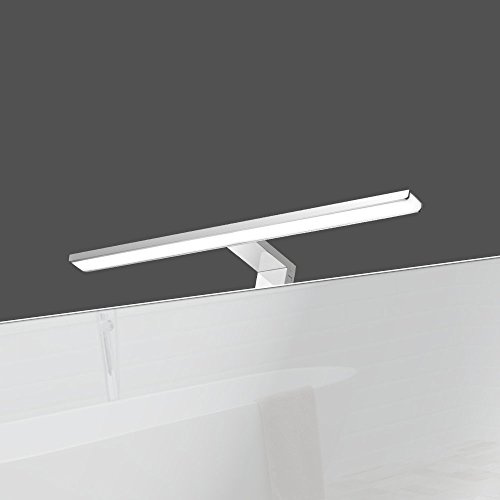 kalb Material für Möbel LED 3 Farben in 1 Badleuchte Badlampe Spiegellampe Spiegelleuchte 230V, Länge:450mm