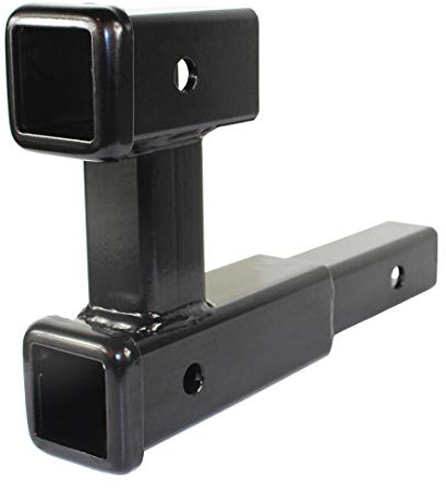 MAXXHAUL 50248 Dual Hitch Extension with Single Post