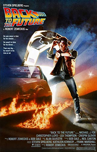 Tainsi Back To the Future Poster film ritorno al futuro locandine film originali - Matte poster Frameless Gift 11 x 17 inch(28cm x 43cm)*IT-00015