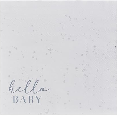 16 Hello Baby Servietten 33cm