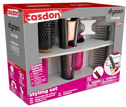Dyson Haarstyling-Set mit Corrale Glätteisen 4 Stück