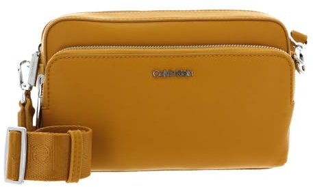 Calvin Klein Umhängetasche Abendtasche CK Must Camera Bag Monarch Gold senfgelb