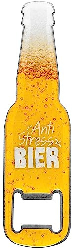 Flaschenöffner Motiv Anti-Stress Bier