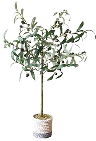 Plantas Artificiales Simulación De Árbol Artificial, Árbol Frutal De Olivo, Planta Falsa De Interior Nórdica, Decoración De Plantas Verdes En Maceta, Decoración De Sala De Estar Planta Artificial
