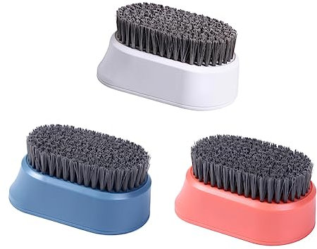 Didiseaon Cepillo De Limpieza De Lana 3 Unidades para Ropa y Zapatos Herramienta De Plástico Limpieza Fácil