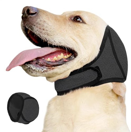 Cuffie antirumore per cani, impermeabili, regolabili, antiscivolo, per bagno, fuochi d'artificio, toelettatura degli animali domestici, nuoto