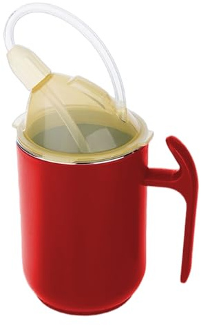 Auslaufsichere Trinkbecher Für Senioren - Trinkbecher Für Die Nahrungsaufnahme Patienten Und Senioren Trinkmechanismus erm- Ergonomische Trinkhilfe Mit Deckel – Praktisch Für Die Tägliche Nutzung Bei