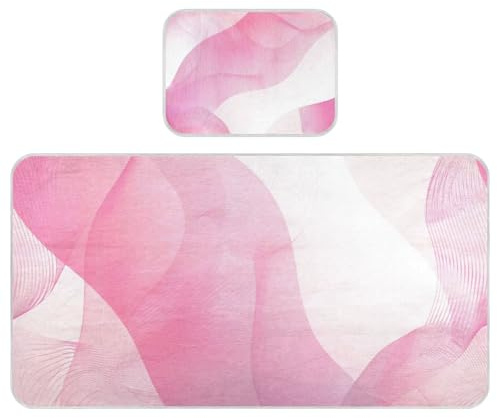 Kühlende Babymatratze, 71,1 x 132,1 cm, waschbar, waschbar, für Kinder, Erwachsene, Weiß