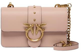 Pinko Borsa love one mini tracolla 105856 A0F1 O81Q cipria