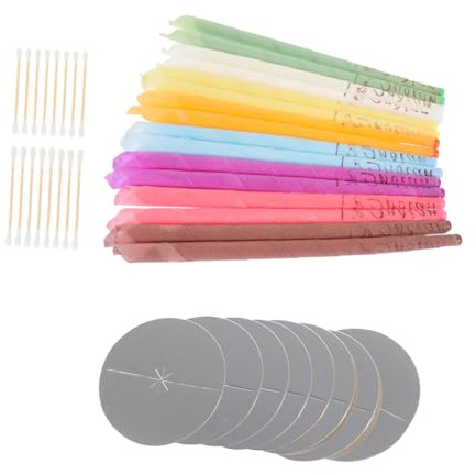 PACKOVE Velas Aromáticas para Oídos con Cera de Limpieza y Cuidado del Cerumen Accesorios Prácticos para Uso Casa Eliminación de Picazón y Suciedad