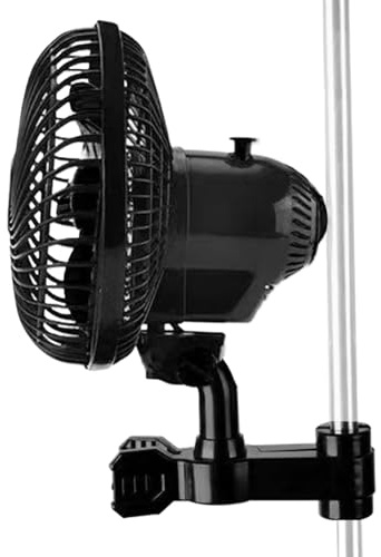 Ventilador De Cultivo - Ventilación Interior Giratoria Silenciosa | Ventilador Colgado 2 Velocidades para Habitación De Bebé, Invernadero, Cocina, Espacio Restrinido, Tiendas De Cultivo, Uso Doméstico