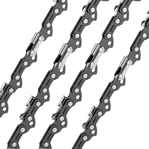 Osdui 4 Cadenas de Motosierra 3/8 72 Eslabones 1,6 mm 50 cm 063