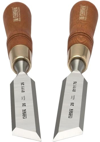 Stechbeitel/Schrägbeitel Set 2-teilig, Modell:26 mm