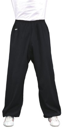 Kwon - Pantalon Kung Fu noir T/160cm