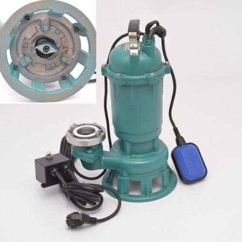 Fäkalienpumpe CTR1100 Tauchpumpe Schmutzwasserpumpe 1100W - 21000l/h m. Schneidmesser + Storz
