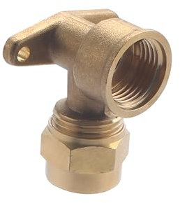 Raccordo per compressione (da avvitare) - Gomito da parete Ø16 - F15x21 NOYON & THIEBAULT