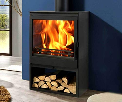 ESTUFA LEÑA EMERALD CON LEÑERO 7,1KW