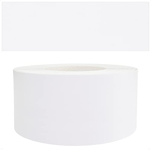 Mprofi MT® Kantenumleimer Weiss | 60 mm x 5 m | Melamin Kantenband | Bügelkantenumleimer für Regale und Möbelplatten | Kantenumleimer mit Schmelzkleber – 099/60/5