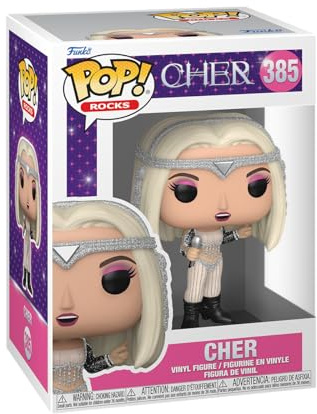 Funko Pop! Rocks: Cher - Living Proof - Glitter - Vinyl-Sammelfigur - Geschenkidee - Offizielle Handelswaren - Spielzeug Für Kinder und Erwachsene - Music Fans - Modellfigur Für Sammler und Display