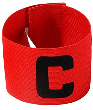 Armband Kinder, 6 Stück Fußball-Fußball-Kapitänsbinde-justierbarer, Kapitänsbinde Fußball Armbinde, Fußball-Rugby-Basketball-Spieler-Bänder, Captain Armband, Multicolor Gummizug Spielführerbinde