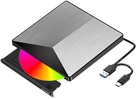 Lecteur Optique Externe Ordinateur De Bureau Universel Mobile USB3.0 Ordinateur Graveur DVD/CD