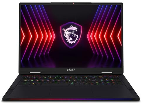 MSI Raider 18 inch 16:10 UHD+ 120Hz Gaming Laptop - (Intel Core i9-14900HX, NVIDIA GeForce RTX 4070, 32GB RAM, 2TB SSD, Windows 11 Pro) - Core Black