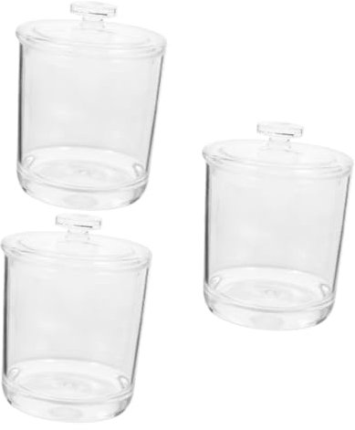 Hoement 3pcs Tea Canister Airtight Storage Jar for Loose Leaf Tea Snack Box Container