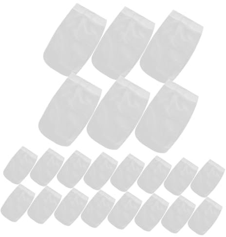 TINEASUR 30pcs Swimming Pool Filter Socks Pool Skimmer Socks Elastic Mesh Bag above Ground Accessories
