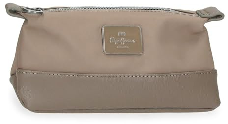 Pepe Jeans Christine, Neceser, bandoleras, organizar, Varios Compartimento, Fabricada en Poliéster y Detalles de Piel sintética. De Joumma Bags
