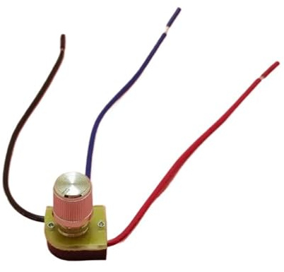 Genérico Interruptor de luz de Dosel, 2 circuitos, 3 vías, Giratorio, lámpara, Ventilador, fácil de reemplazar