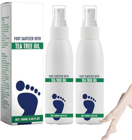 Clawrex Fußpilz Spray, 2 Stück 200ml Fußspray Für Foot und Nail, Fußspray Pflege, Foot Care S-pray Für Männer und Frauen, Fußpflege-Spray Feuchtigkeit und beugt Trockenheit