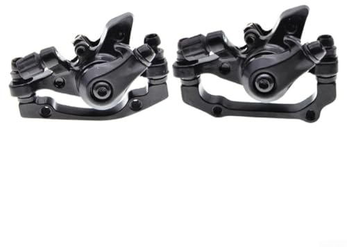 Étrier de frein à disque mécanique avant et arrière pour vélo électrique et VTT - Composants en acier de 160 mm - Contrôle stable et fluide - Frein puissant (frein arrière)