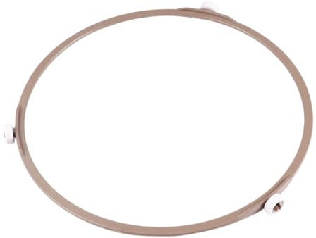 DOITOOL Soporte 2 para Plástico Microondas para de Giratorio de Plato Reemplazo Resistente Piezas Anillo y Ruedas Rotación Adecuado de Alimentos