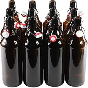 Young's Amber Swing Top Beer Bottles (12)