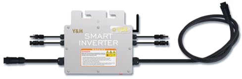 Y&H 600W Mikro Wechselrichter für Balkonkraftwerk IP65-Wasserdichter Netzeinspeisung Wechselrichter