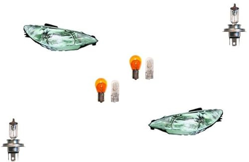 Johns, Scheinwerfer Halogen passend für Peugeot 206 CC 09/98- Leucht. Satz Links Rechts
