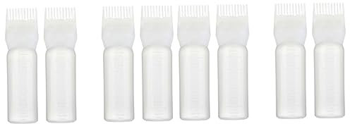 Beavorty 8pcs Hair Coloring Applicator Bottle Scalp Spray for Hair Dyeing Barber Tool
