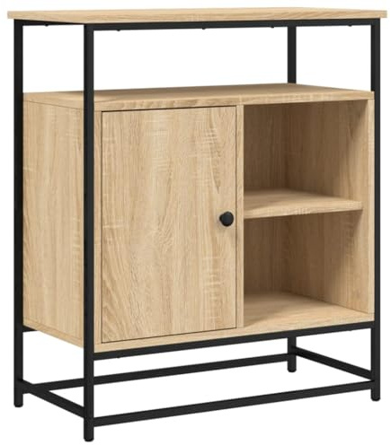 vidaXL Sideboard Sonoma-Eiche 69 x 35 x 80 cm Holzwerkstoff