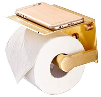 STOBAZA handyhalter Bad Toilettenständer Handyständer Toilettenpapierständer Handtuchhalter Klopapierhalterung Handy-Aufbewahrungsregal Taschentuchhalter Papierhandtuchrolle